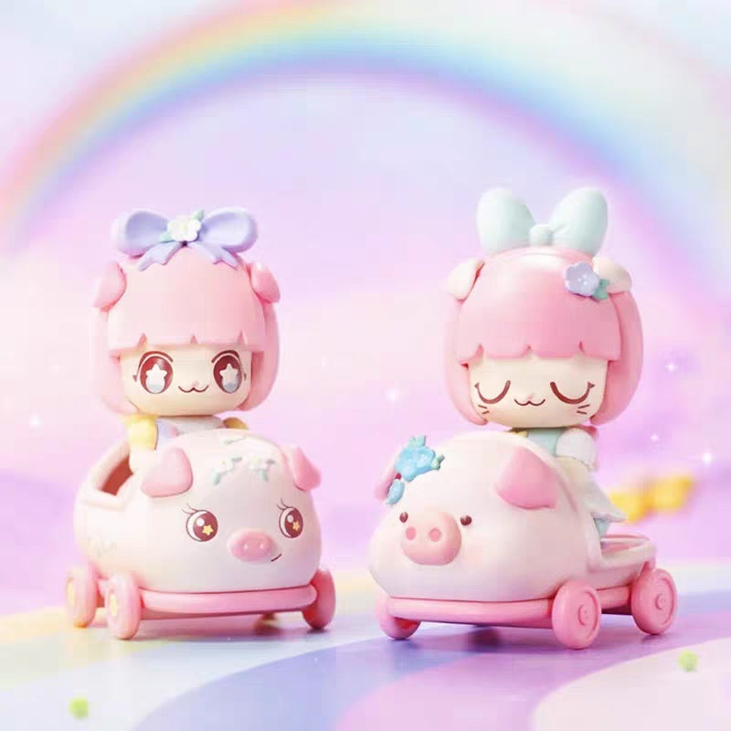 Kimmy& Miki Baby Bumper Car Series PVC Mistery Box Pvc Doll Figure Toy ...